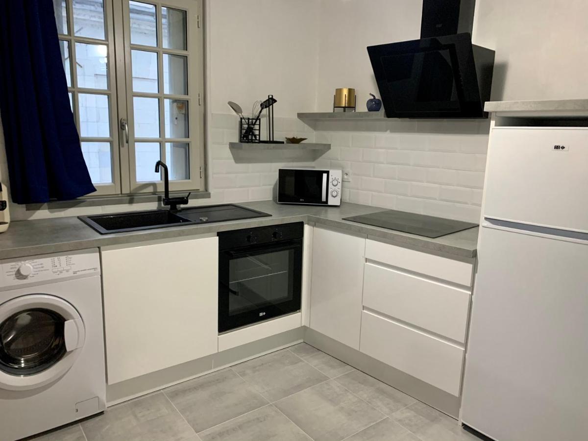 Appartement Les Bleuets - Centre Ville De Сомюр Екстериор снимка